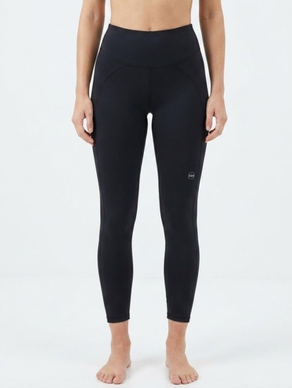 Janji Black Leggings Large Women's Groundwork Pace Tight
